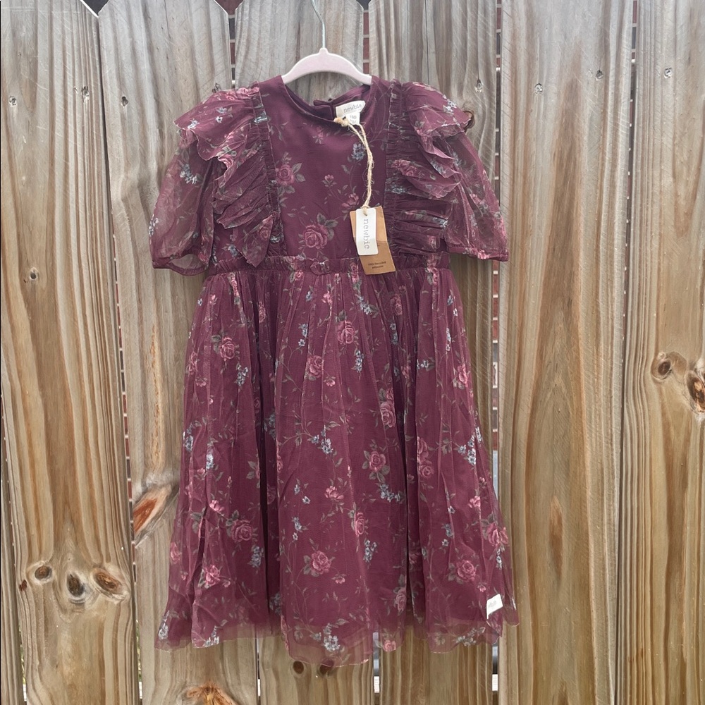 $15💕 NEWBIE Floral Burgundy Dress